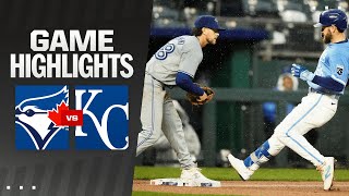 Blue Jays vs. Royals Game Highlights (4\/25\/24) | MLB Highlights