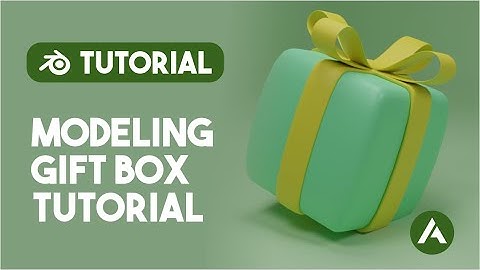 Blender Gift Box Modeling Tutorial