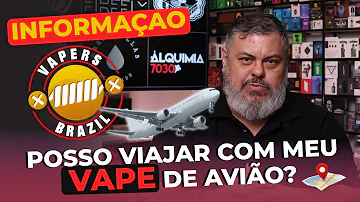 Pode levar vape no avião?