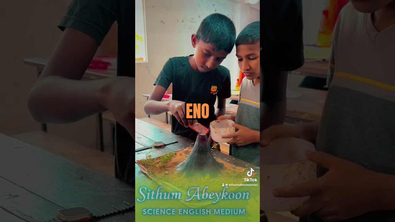 DIY Volcano 🌋 Making 