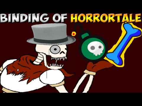 Взрывной Papyrus с волшебными костями | The Binding of Horrortale #2