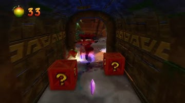 Crash Bandicoot 2:Cortex Strikes Back(N.Sane Trilogy)Walkthrough-Crash Crush(Crystal-Clear gem)