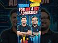 🎯 Target Score for NITs &amp; IIITs Admission | Safe Score in JEE Main 2026? #jeemain #jee2026 #shorts