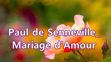 Paul de Senneville _  Mariage d'Amour  /  Relaxating 1 hour