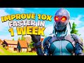 How To IMPROVE 10x FASTER On Keyboard & Mouse in 1 WEEK! | Fortnite Battle Royale | Beginner tips