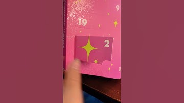 Open day two of my Sephora Advent calendar with
