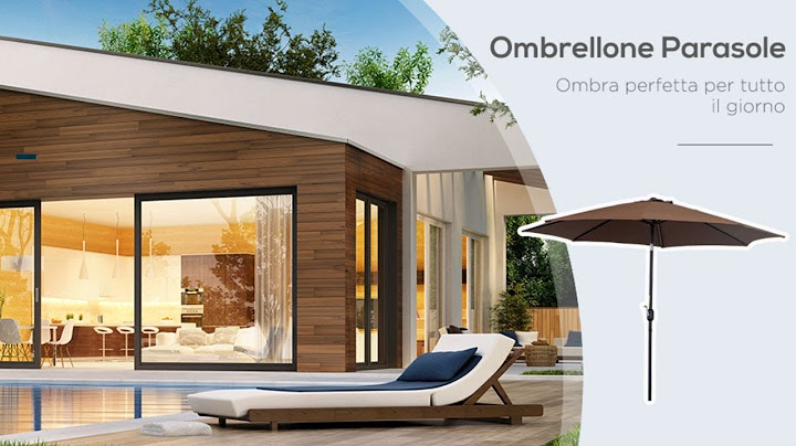 Miglior Ombrellone da Giardino del 2024 - Outsunny
