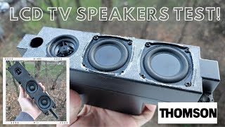 Eurosky and Thomson LCD TV selfcontained speakers - Quick Test