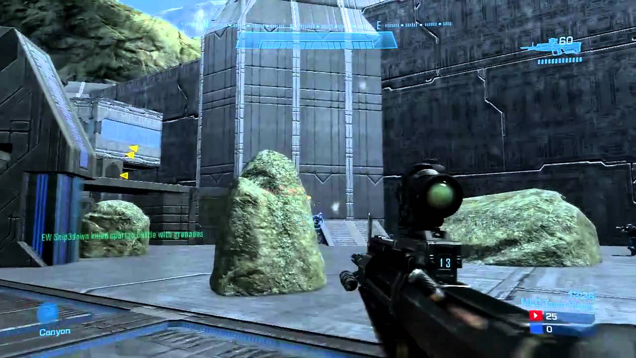 Ghostayame (An MLG Pro) - Halo: Reach 50-0 Win Gameplay (Sanctuary Slayer)