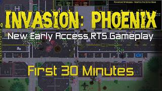 Invasion: Phoenix - First 30 Minutes | Solo Dev Sci-Fi RTS Gameplay screenshot 5