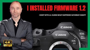 Canon R1 gets firmware 1.2, but is it smooth sailing?