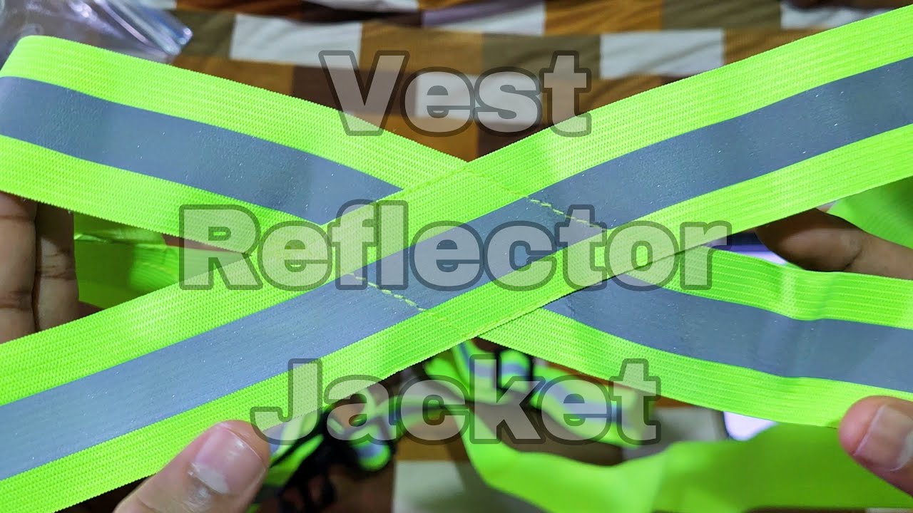Indiana Vest Reflector Jacket | High Visibility Protective Safety Reflective Vest Belt Jacket