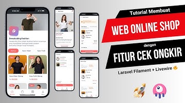 Tutorial Membuat Toko Online dengan Fitur Cek Ongkir (web user)