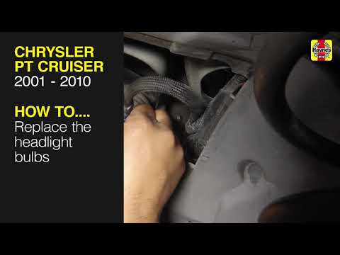 Chrysler PT Cruiser (2001 - 2010) - Replace the headlight bulbs