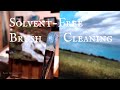 Cleaning Your Brushes Without Solvent