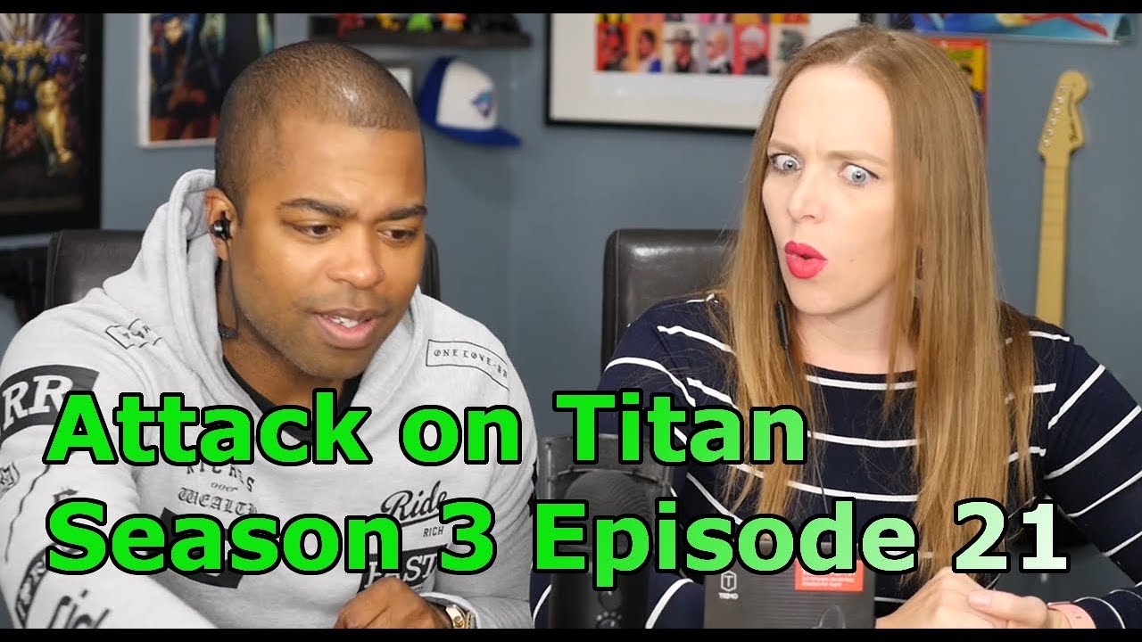 High School Teacher Reacts To Attack on Titan Season 3 Episode 21 "The Attack Titan"