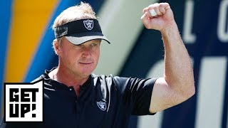 Ryan clark says oakland raiders head coach jon gruden has "absolutely
forgot that he is no longer in the booth" after publicly criticizing
players this seaso...