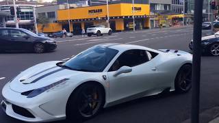 Ferrari 458 speciale loud acceleration w/ fi exhaust