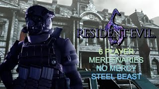 Resident Evil 6 - 6 Player Mercenaries No Mercy - Steel Beast - Agent