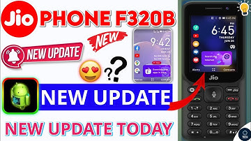 Jio Phone New Update Today 2025 | F320B Jio Phone Update 2025 #JioPhoneNewUpdate ✨