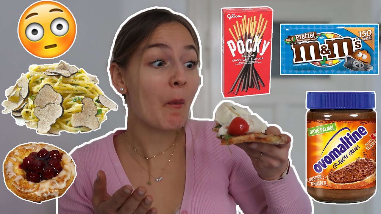 1 TAG NUR ESSEN WAS ICH NOCH NIE PROBIERT HABE😳