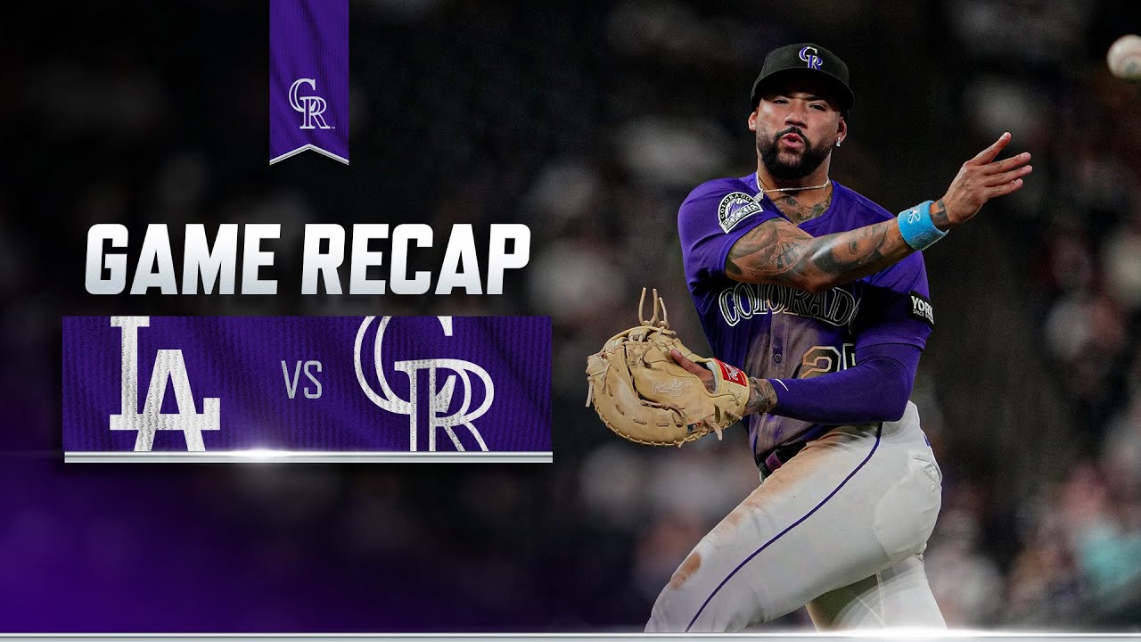 Dodgers vs. Rockies Game Highlights (8/20/25) | MLB Highlights