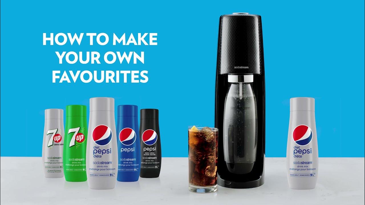 How to make Pepsi and 7Up at home with SodaStream YouTube