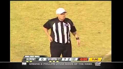 GAME OF THE WEEK - Blount vs. Spanish Fort (2015 week 8)