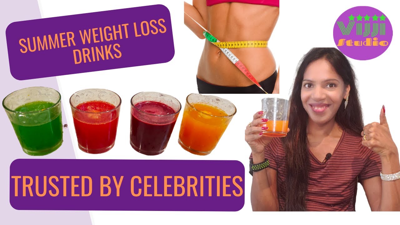 Weight loss summer drinks used by celebrities (English Subtitles 2020