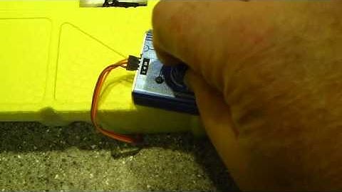 Turnigy servo tester demo