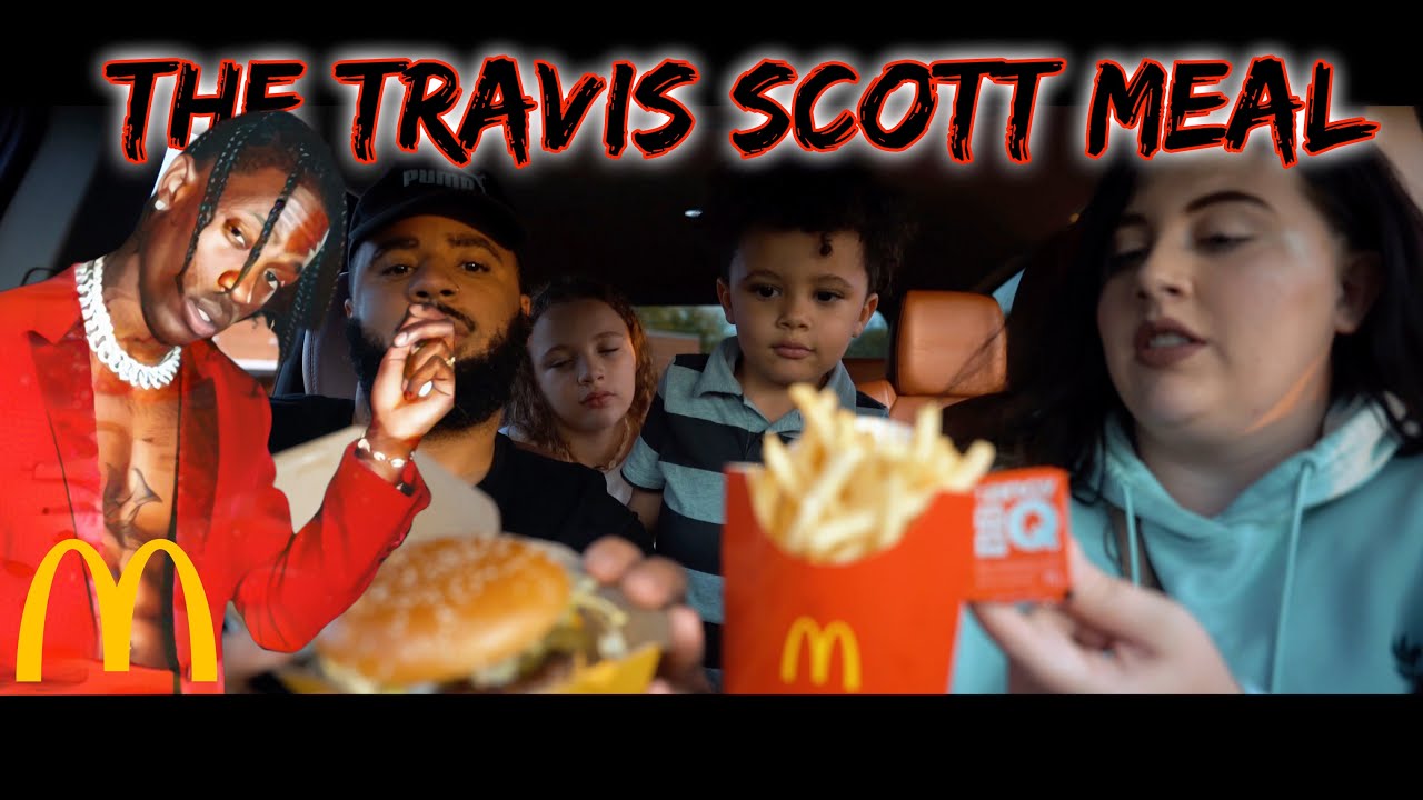 The Travis Scott Meal Cactus Jack's Favorites | Mcdonald's - YouTube