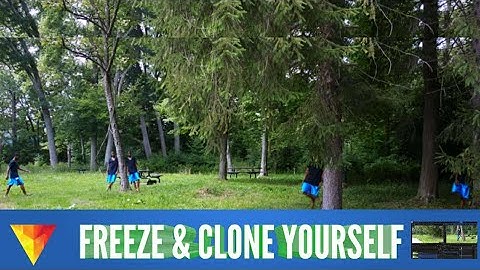 How to Freeze & Clone Yourself in Hitfilm Express!