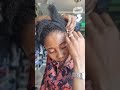 Half cornrows, half knotless braids #diyhairstyle #braidedhairstyles #4chair #hairtutorial #haircare