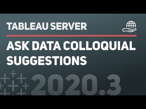 Criar exibições automaticamente com o Pergunte aos dados (Ask Data