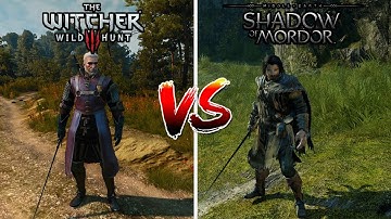 The WITCHER 3 vs SHADOW OF MORDOR (GOTY 2015 vs GOTY 2014) - Which One is Better?