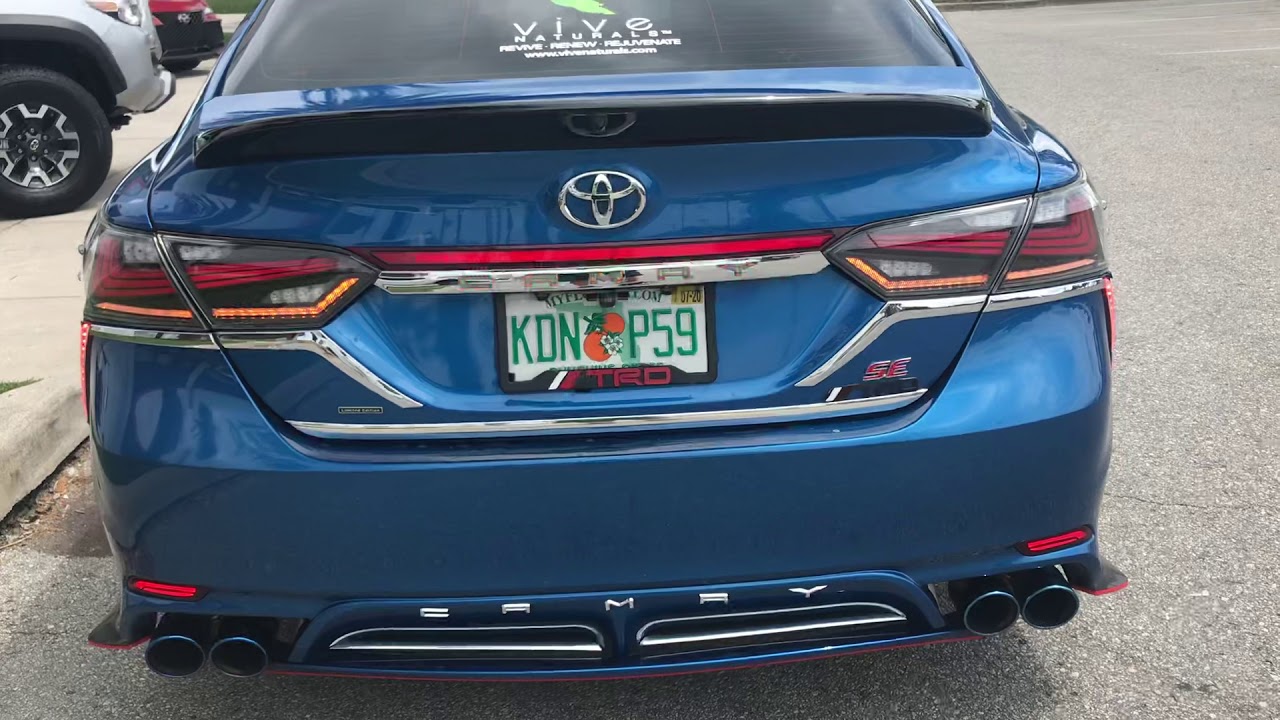 Toyota Camry custom upgrades - YouTube