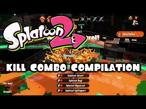 Splatoon 2 - Kill Combo Compilation