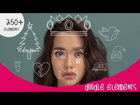 Doodle Elements Pack - After Effects Template