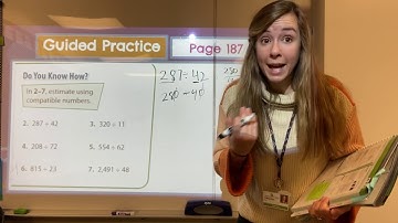 5-2 Estimate Quotients with 2-digit Divisors