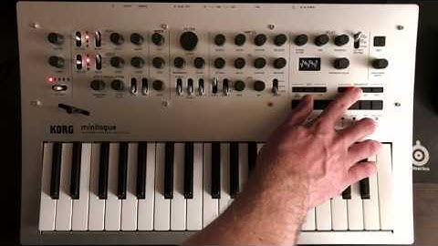 Some presets in Korg Minilogue