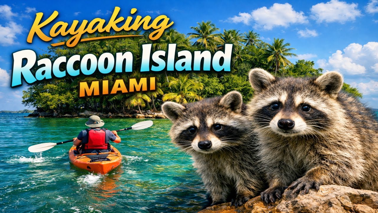 Kayaking to Raccoon Island | Miami’s Wild Side