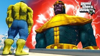ГТА 5 МОДЫ ТАНОС ПРОТИВ ХАЛКА БИТВА ГЕРОЕВ В GTA 5 ОБЗОР МОДА В GTA 5 ИГРЫ ГТА МИР ВИДЕО GTA 5 МОДЫ