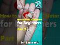 How to Build a DC Motor for Beginners | DIY Electric Motor Build for Beginners  | #dcmotor #shorts