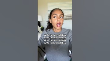 girl WRITE THAT DISSERTATION #masters #phd #research #dissertation #dissertationwriting #fyp #trend