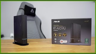 Asus AX59U Wifi 6 Extendable Router | Wifi Coverage &amp; Speed Test !