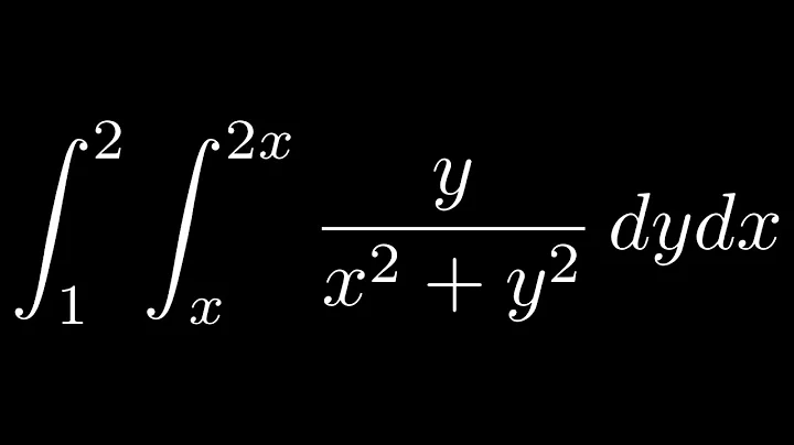 Iterated Integral with U Substitution