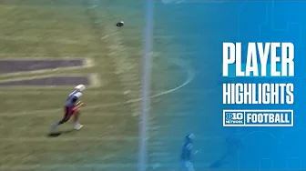 Bryce Kirtz Highlights vs. Miami (OH) | Northwestern Wildcats Football | 08/31/2024 thumbnail
