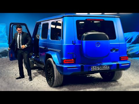 NEW G Wagon Electric - 2025 Mercedes G580 G Turn Full Review G Class Interior Exterior