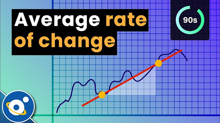 Find the average rate of change on the interval calculator