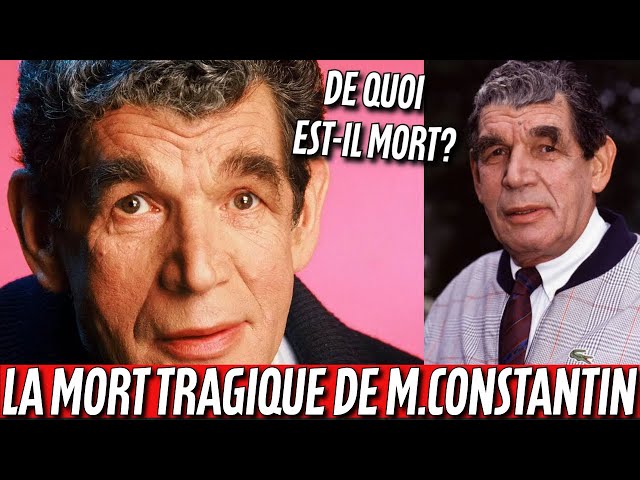 La mort tragique de Michel Constantin , acteur à la carrière incroyable -  YouTube